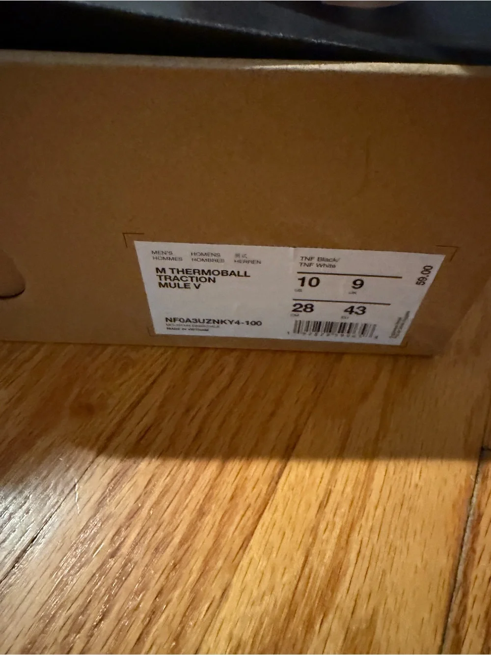 The North Face Men’s ThermoBall Traction Mule V Slippers - Picture 5 of 5